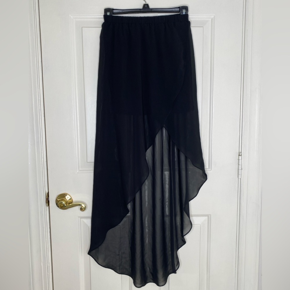 Divided H&M long Black skirt size 2